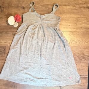 Gray Sleeveless Dress